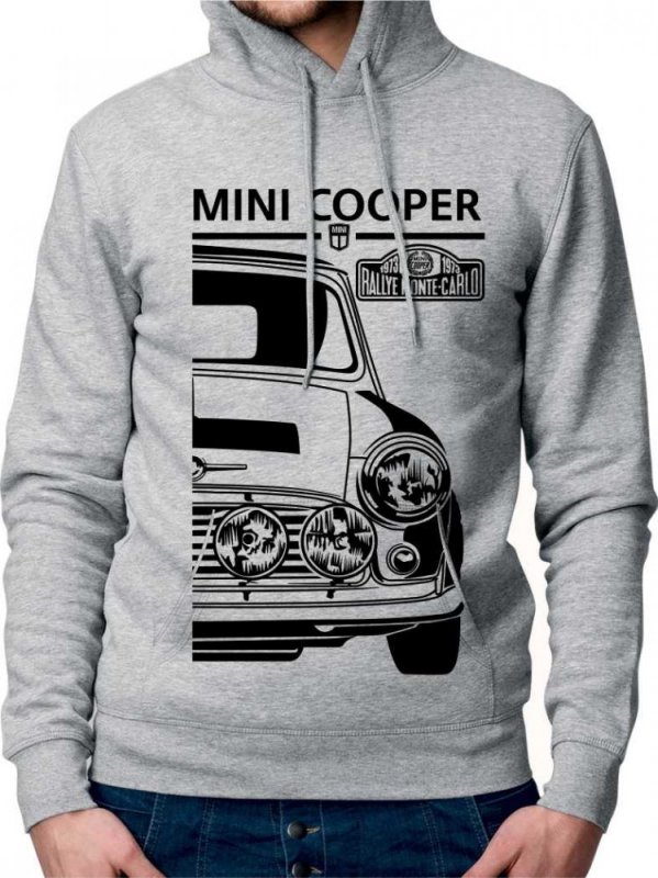 Classic Mini Cooper S Rally Monte Carlo Vyriški džemperiai
