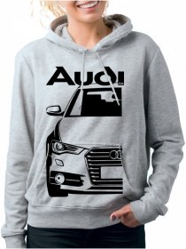 Audi A6 C7 Facelift Női Kapucnis Pulóver