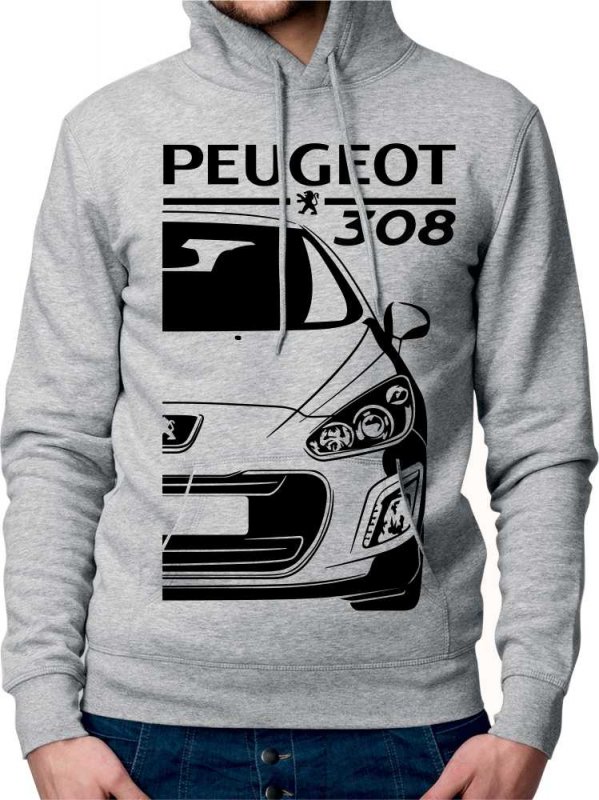 Peugeot 308 1 Facelift Мъжки суитшърт
