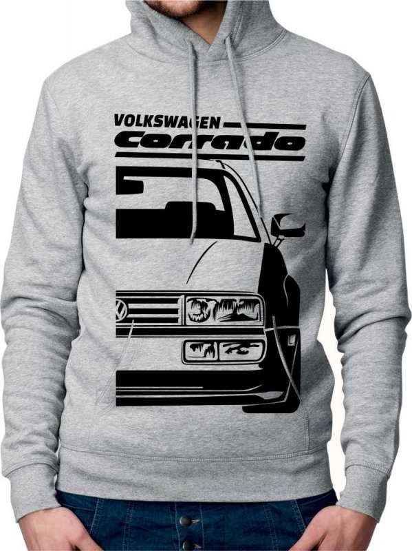 VW Corrado Moški Pulover s Kapuco