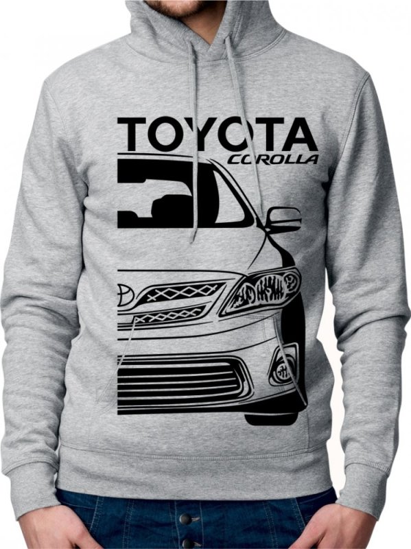 Toyota Corolla 11 Moški Pulover s Kapuco