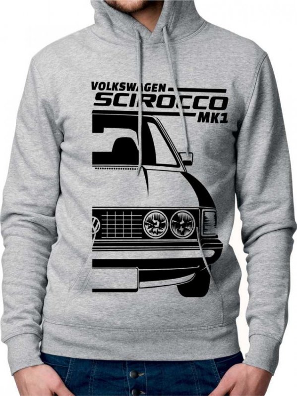 Sweat-shirt pour homme VW Scirocco Mk1