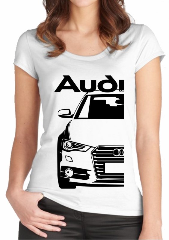 Audi A6 C7 Facelift Damen T-Shirt