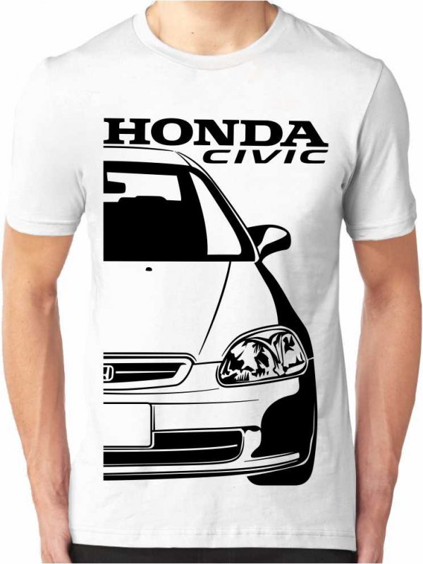 Honda Civic 6G Preface Mannen T-shirt