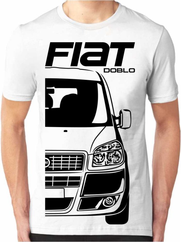 Fiat Doblo 1 Facelift Мъжка тениска