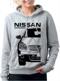 Nissan Qashqai 1 Ženski Pulover s Kapuco