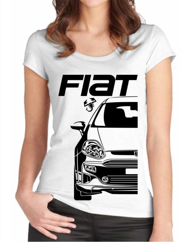 Fiat Abarth Punto Evo Moteriški marškinėliai