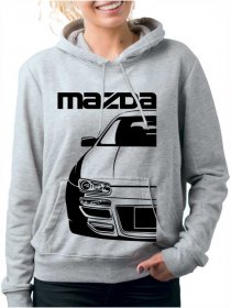 Sweat-shirt pour femmes Mazda 323 Lantis BTCC