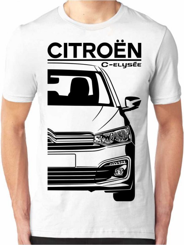 Citroën C-Elysée Vyriški marškinėliai
