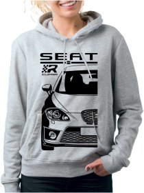 Seat Leon 2 Cupra Női Kapucnis Pulóver