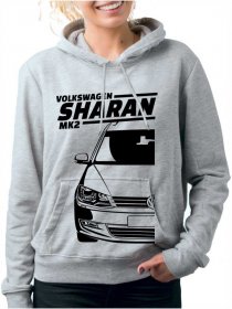VW Sharan Mk2 Ženski Pulover s Kapuco