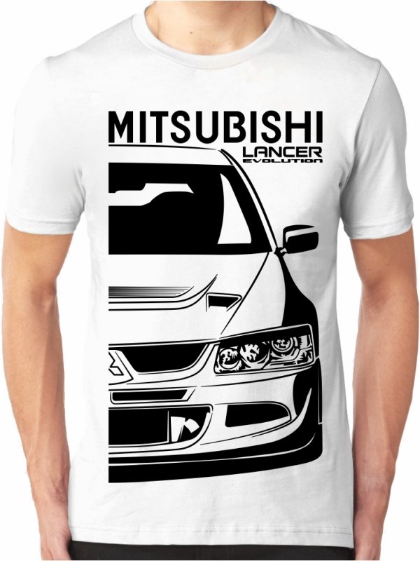 S -35% Mitsubishi Lancer Evo VIII Pánske Tričko