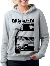 Nissan Qashqai 2 Női Kapucnis Pulóver