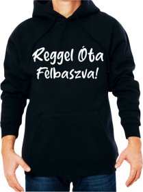 Reggel Ota... Férfi Kapucnis Pulóver