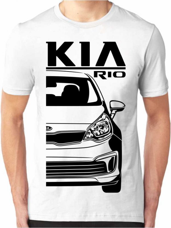 Kia Rio 3 Sedan Vyriški marškinėliai