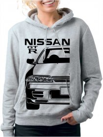 Nissan Skyline GT-R 3 Ženski Pulover s Kapuco