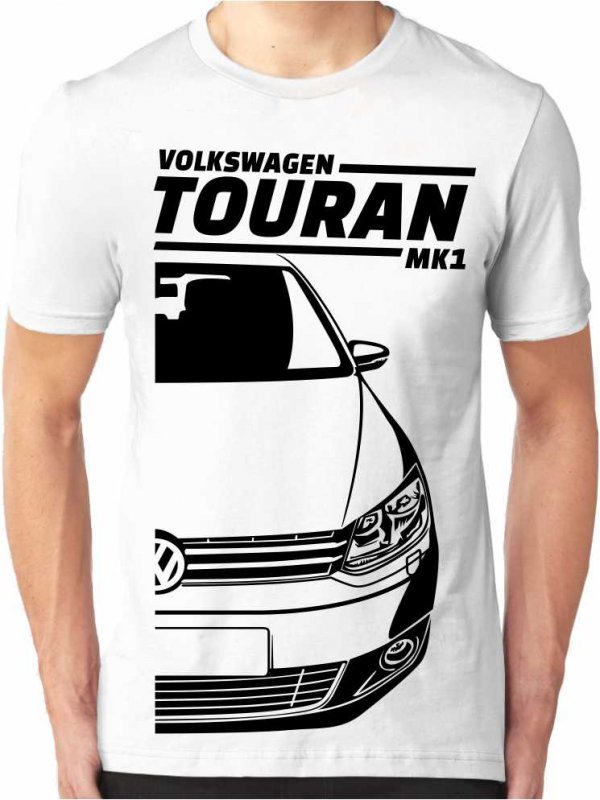 VW Touran Mk1 Facelift 2010 - T-shirt pour homme
