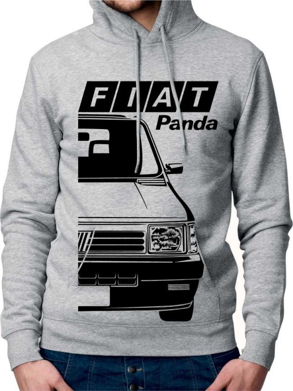 Fiat Panda Mk2 Heren Sweatshirt