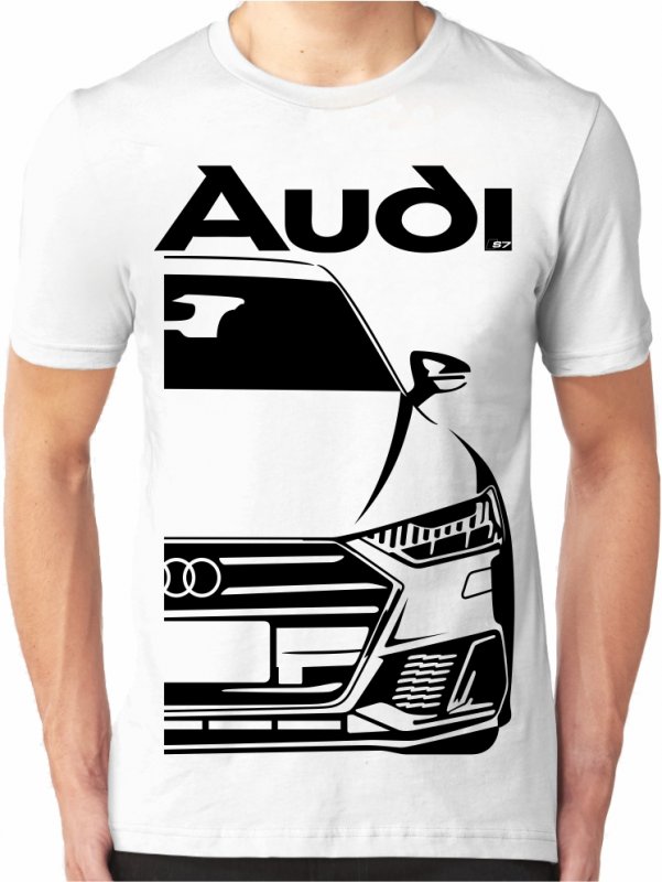 Audi S7 4M Facelift Koszulka Męska