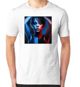 Maglietta Uomo Wednesday red and blue