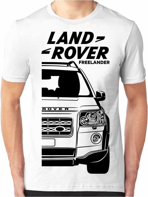 Land Rover Freelander 2 Vyriški marškinėliai
