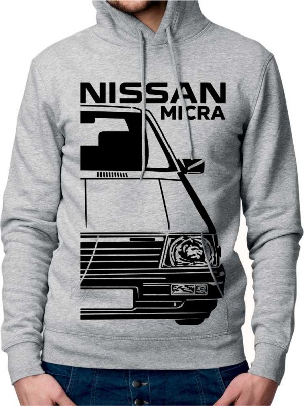 Nissan Micra 1 Férfi Kapucnis Pulóve