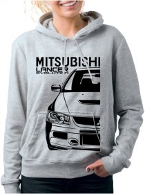 Mitsubishi Lancer Evo IX Ženski Pulover s Kapuco