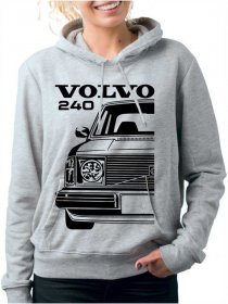 Volvo 240 Moški Pulover s Kapuco