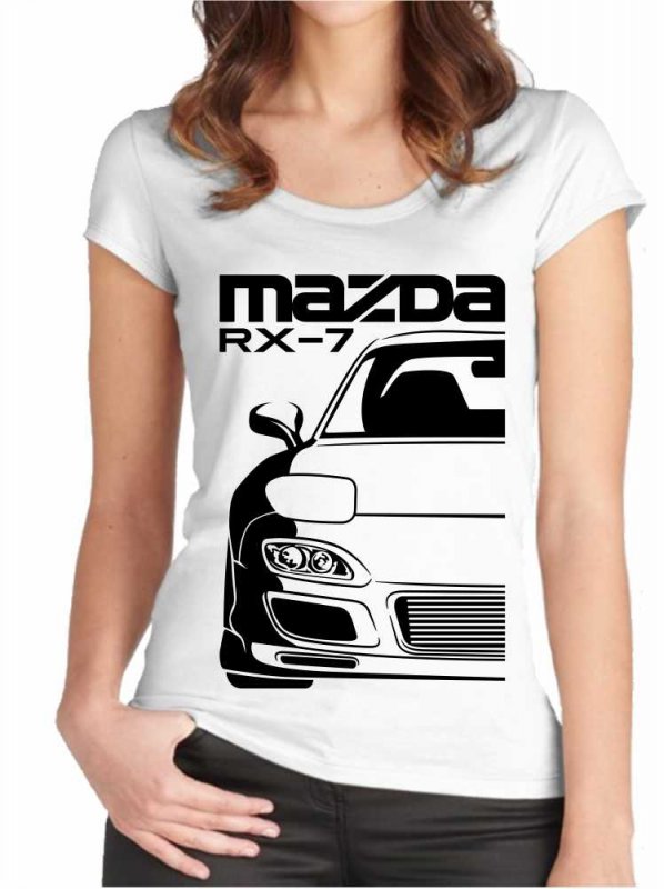 Mazda RX-7 FD Moteriški marškinėliai