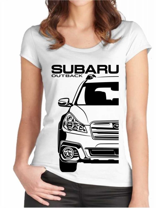 Subaru Outback 5 Sieviešu T-krekls