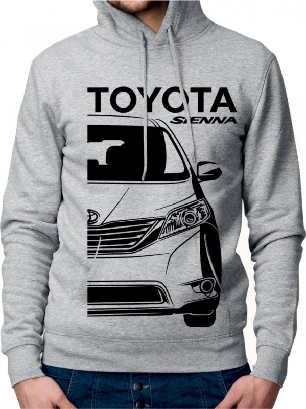 Toyota Sienna 3 Heren Sweatshirt
