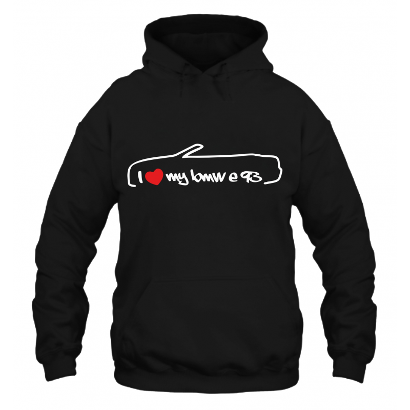 Sweatshirt pour hommes I Love BMW E93