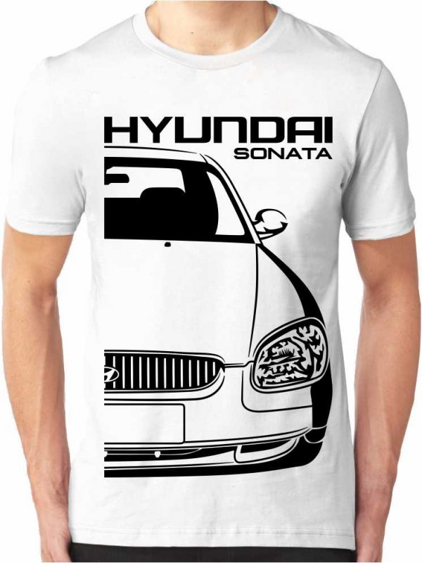 Hyundai Sonata 4 Vyriški marškinėliai