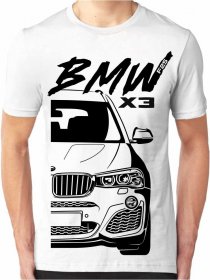 T-shirt pour homme BMW X3 F25 Facelift M Packet