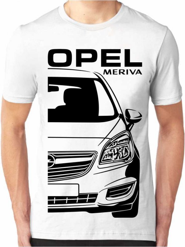 Maglietta Uomo Opel Meriva B Facelift