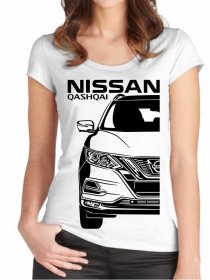 Nissan Qashqai 2 Facelift Moteriški marškinėliai