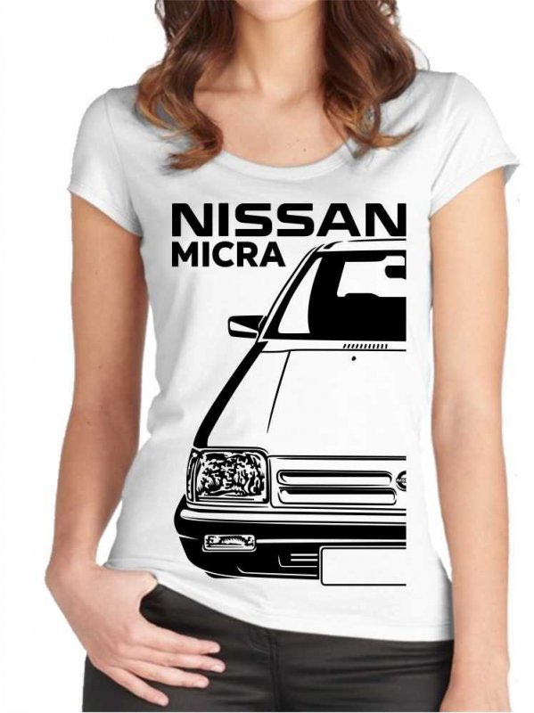 Nissan Micra 1 Facelift Moteriški marškinėliai