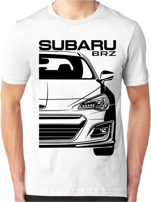 Subaru BRZ Facelift 2017 Vyriški marškinėliai