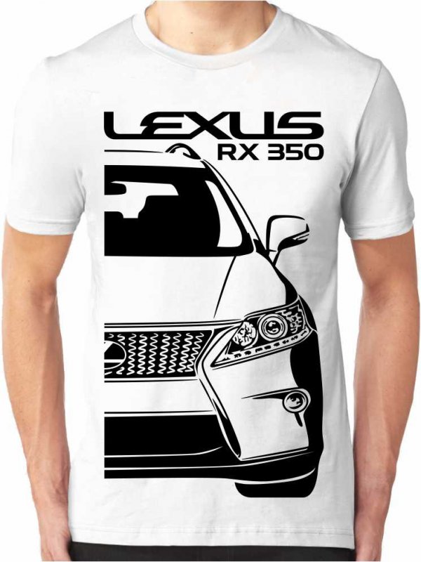 Lexus 3 RX 350 Facelift Ανδρικό T-shirt