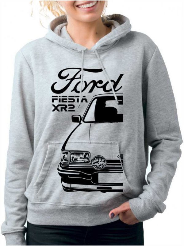 Ford Fiesta MK2 XR2 FBD Dames Sweatshirt