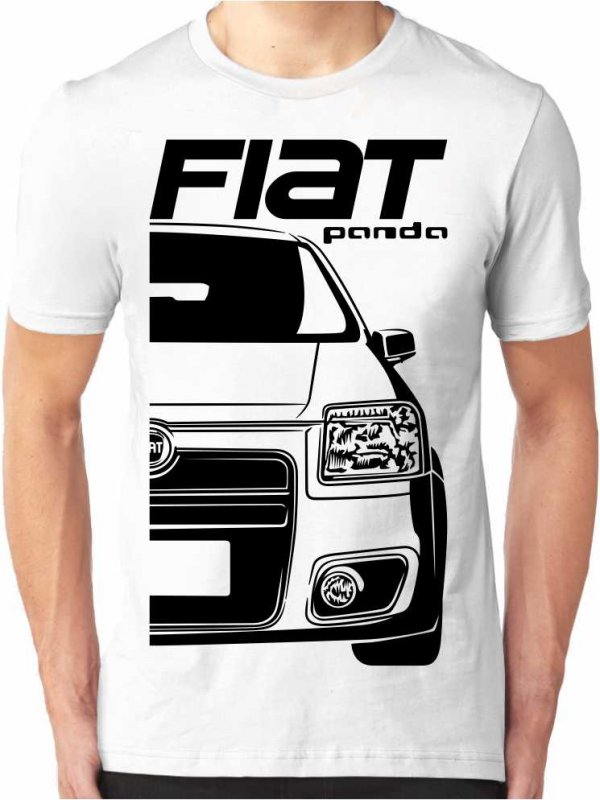 Fiat Panda Mk3 100HP Vīriešu T-krekls