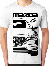T-Shirt pour hommes Mazda 6 Gen3 Facelift 2018