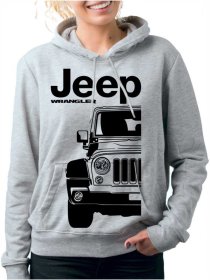 Jeep Wrangler 3 JK Ženski Pulover s Kapuco