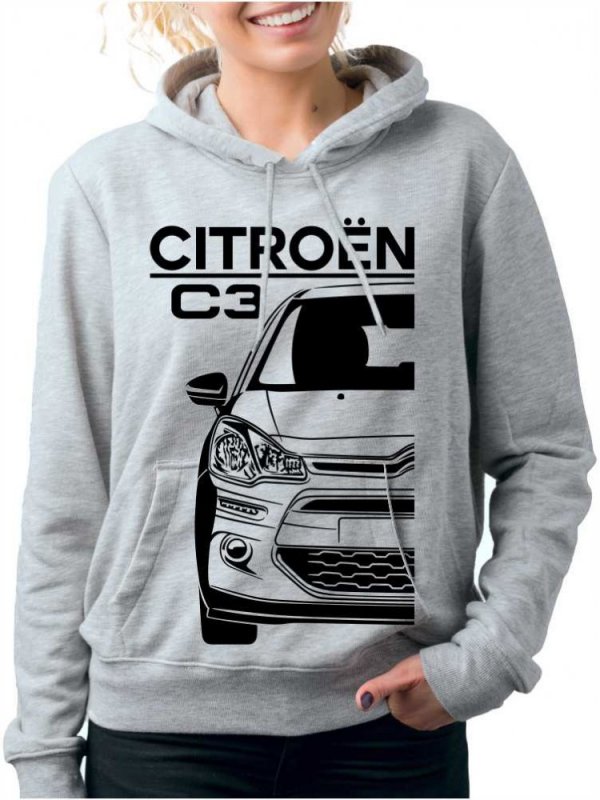 Citroën C3 2 Facelift Heren Sweatshirt