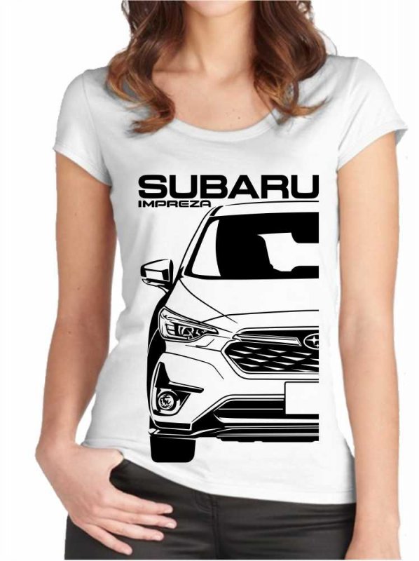 Subaru Impreza 6 Moteriški marškinėliai
