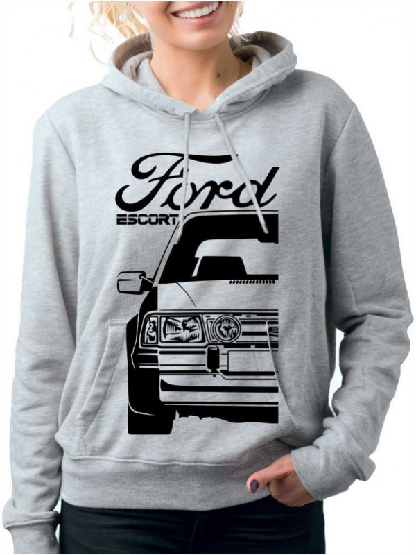 Ford Escort Mk3 Turbo Dames Sweatshirt