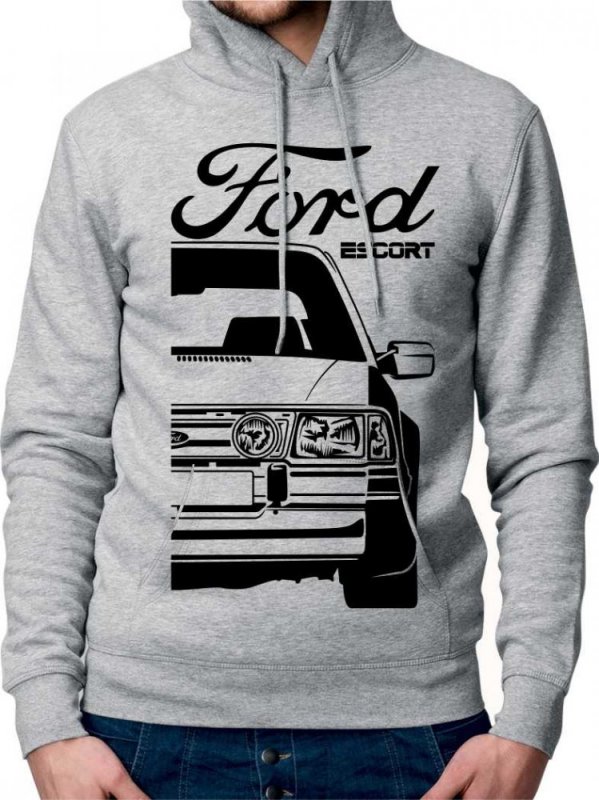 Ford Escort Mk3 Turbo Heren Sweatshirt