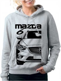 Mazda 6 Gen3 Női Kapucnis Pulóver