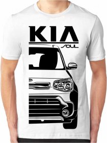 Kia Soul 2 Facelift Koszulka męska