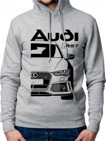 Audi RS7 4G8 Facelift Moški Pulover s Kapuco